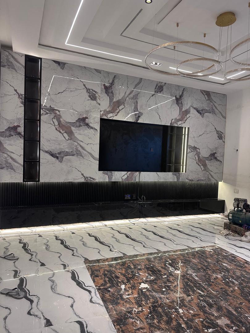 Premium construction interior finish
